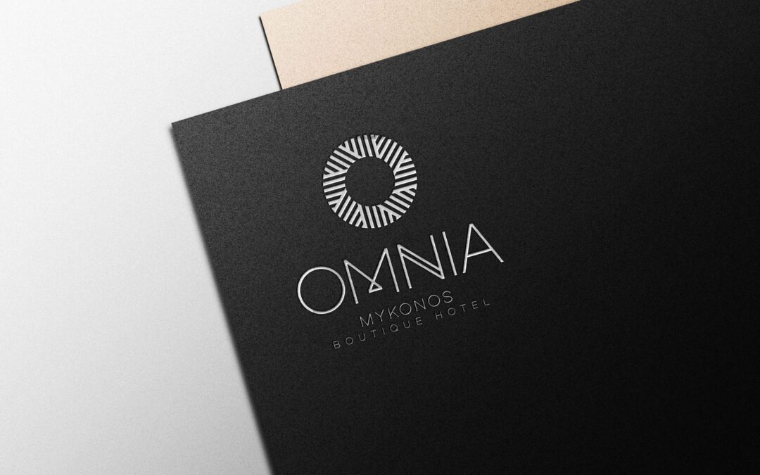 Omnia Mykonos branding