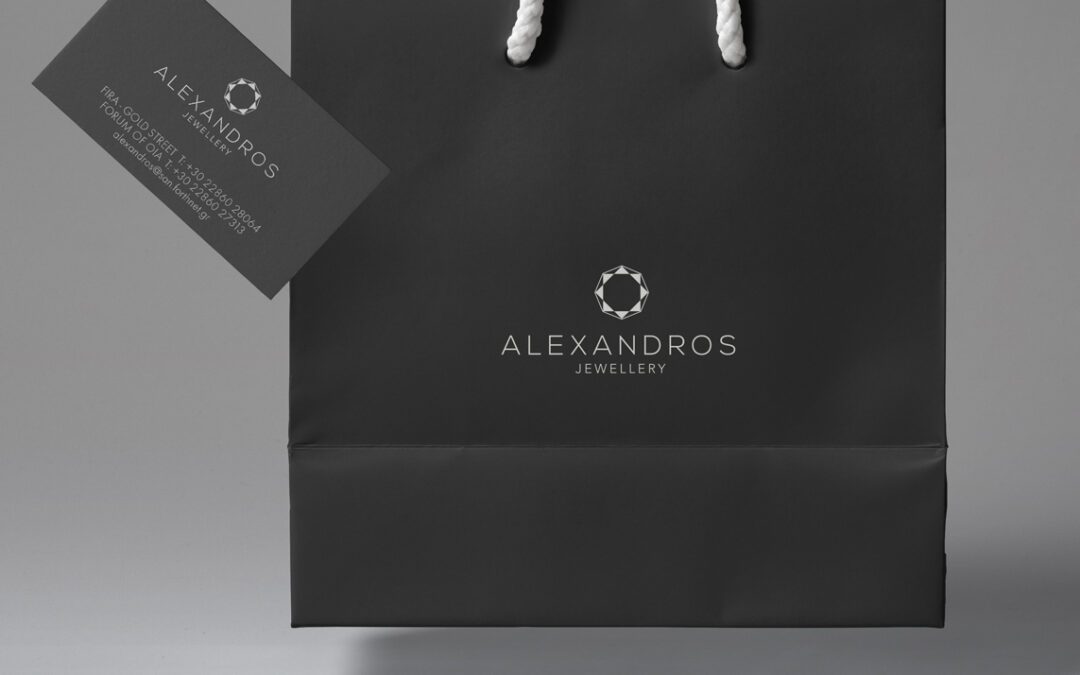 Alexandros Jewellery branding