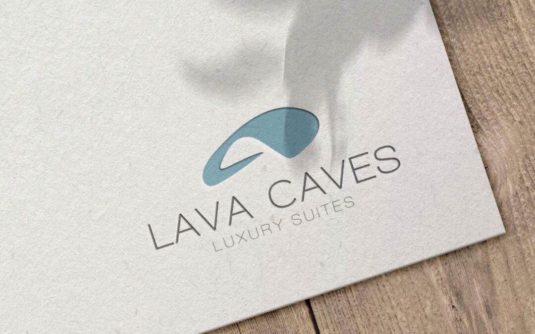 Lava Caves branding