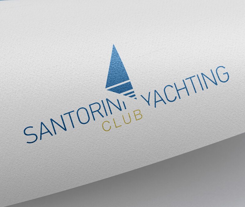 Santorini Yachting Club branding